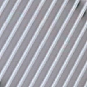 Решетка продольная Mohlenhoff  ширина 360, цвет натуральный алюминий (лист)