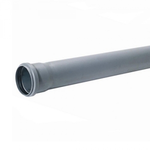 Труба для внутренней канализации СИНИКОН Standart - D40x1.8 мм, длина 500 мм (цвет серый)
