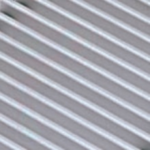 Решетка рулонная Mohlenhoff  ширина 260, цвет натуральный алюминий (лист)