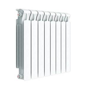 Радиатор биметаллический RIFAR MONOLIT 350 - 8 секций (подключение боковое, цвет белый)