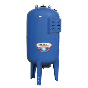 Гидроаккумулятор вертикальный синий Zilmet ULTRA-PRO - 1000л. (PN16, мемб.бутил, фланец стальной)